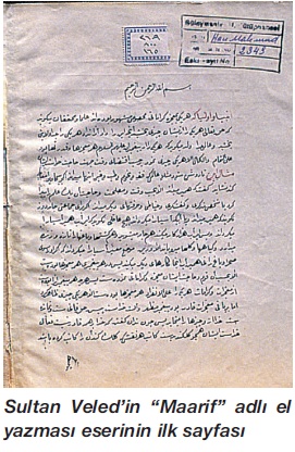 Sultan Veled Rahmetullahi aleyh
